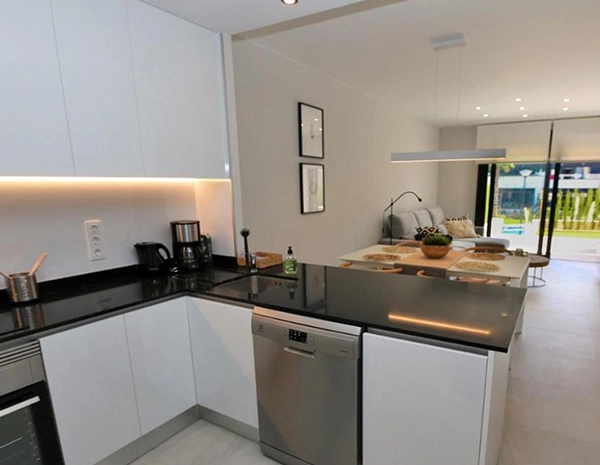 2 dormitorios con jardín